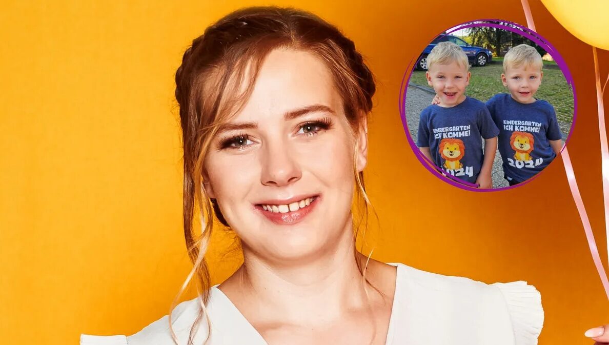 Sarafina Wollny: Erster Kindergartentag! So groß sind ihre Zwillinge schon